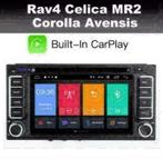 Toyota Previa Rav4 Celica radio navigatie android 10 carplay, Auto diversen, Autoradio's, Ophalen of Verzenden, Nieuw
