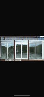 3 x kunststof Kozijnen met Triple Glas NIEUW!, Doe-het-zelf en Verbouw, Kozijnen en Schuifpuien, Kunststof, Raamkozijn, Nieuw