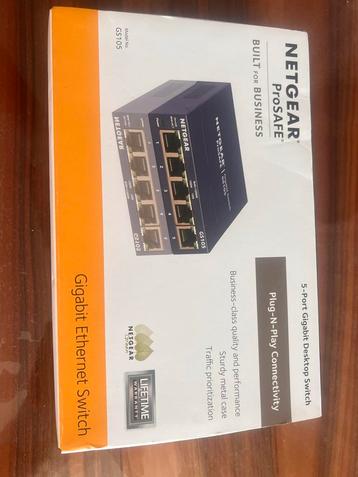 Netgear GS105 5-Poorts Gigabit Switch - Nieuw beschikbaar voor biedingen