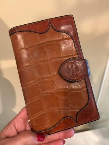 BALENCIAGA portemonnee croco cognac kleur beschikbaar voor biedingen