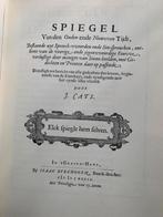 Spiegel van den Ouden ende Nieuwen tijdt door J. Cats, Antiek en Kunst, Antiek | Boeken en Bijbels, Ophalen of Verzenden
