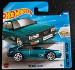 Hotwheels 87 Audi Quattro in metallic groen, Ophalen of Verzenden, Nieuw, Auto
