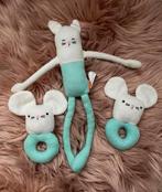 Knuffel, rammelaar muis, Verzenden, Zo goed als nieuw, Overige typen