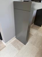 Sidetable antraciet/grijs MDF, Huis en Inrichting, Ophalen, 25 tot 50 cm, Rechthoekig, 100 tot 150 cm