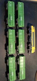 compost wagons met lok raillion, Hobby en Vrije tijd, Modeltreinen | N-Spoor, Treinset, Gelijkstroom, Fleischmann, Ophalen of Verzenden