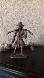 Tinnen beeldje de waterdrager, Antiek en Kunst, Ophalen of Verzenden