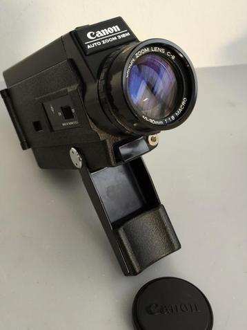 Mooie Canon autozoom 318M 8mm film videocamera beschikbaar voor biedingen