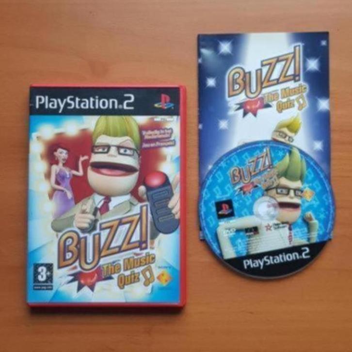 OPRUİMEN | PS2 | Buzz the Music Quiz, Spelcomputers en Games, Games | Sony PlayStation 2, Gebruikt, Muziek, 3 spelers of meer