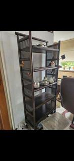 Vintage Rotan boekenkast, Huis en Inrichting, Ophalen, Zo goed als nieuw, 25 tot 50 cm