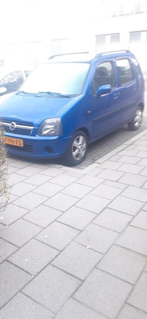 Opel Agila 1.2 I 16V 2004 Blauw, Auto's, Opel, Particulier, Agila, Benzine, D, Hatchback, Handgeschakeld, Origineel Nederlands