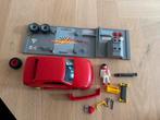 Playmobil sportwagen met werkplaats 4321, Ophalen of Verzenden, Zo goed als nieuw