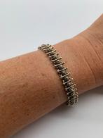 X853 Prachtige zilveren armband streekdracht, Sieraden, Tassen en Uiterlijk, Antieke sieraden, Ophalen of Verzenden, Zilver, Armband