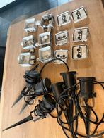 buitenverlichting slv nautilis hue gu10 white ambiance, Tuin en Terras, Buitenverlichting, Gebruikt, Minder dan 50 watt, Aluminium