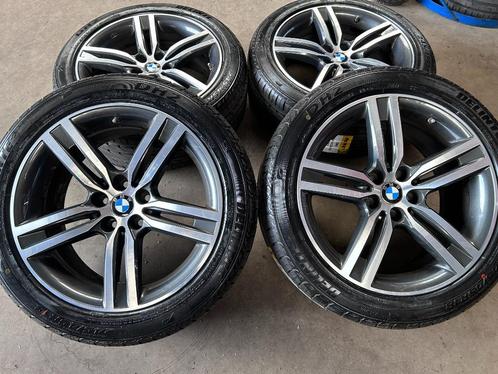 18 inch originele velgen + zomerbanden BMW 5 serie G30 G31, Auto-onderdelen, Banden en Velgen, Banden en Velgen, Zomerbanden, 18 inch