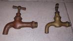 2 antieke messing tapkranen, Antiek en Kunst, Ophalen of Verzenden