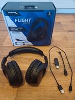 HyperX Cloud Flight Wireless Gaming Headset PS4/PS5/PC, Ophalen of Verzenden, Zo goed als nieuw, Draadloos, Volumeregelaar