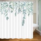 Takken Douchegordijn / Douche Gordijn Badkamer Planten Bloem, Verzenden, Nieuw, Wit