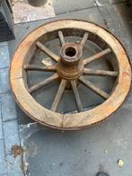 Grote karrewiel, Antiek en Kunst, Curiosa en Brocante, Ophalen of Verzenden