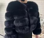 Nieuw  Echt Vos Bontjas, Kleding | Dames, Ophalen of Verzenden, Zo goed als nieuw, Zwart