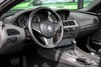 BMW 6-serie Cabrio 630i - MEMORY - STOELVERWARMING - LEER, Auto's, BMW, Automaat, Achterwielaandrijving, Gebruikt, Zwart