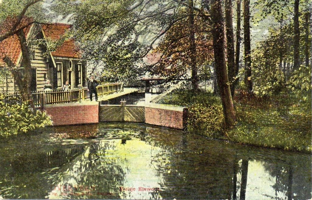 Ansichtkaart Overveen, Verzenden, Voor 1920, Gelopen, Noord-Holland