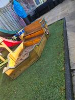 Houten Zandbak Boot Vorm, Ophalen of Verzenden, Gebruikt