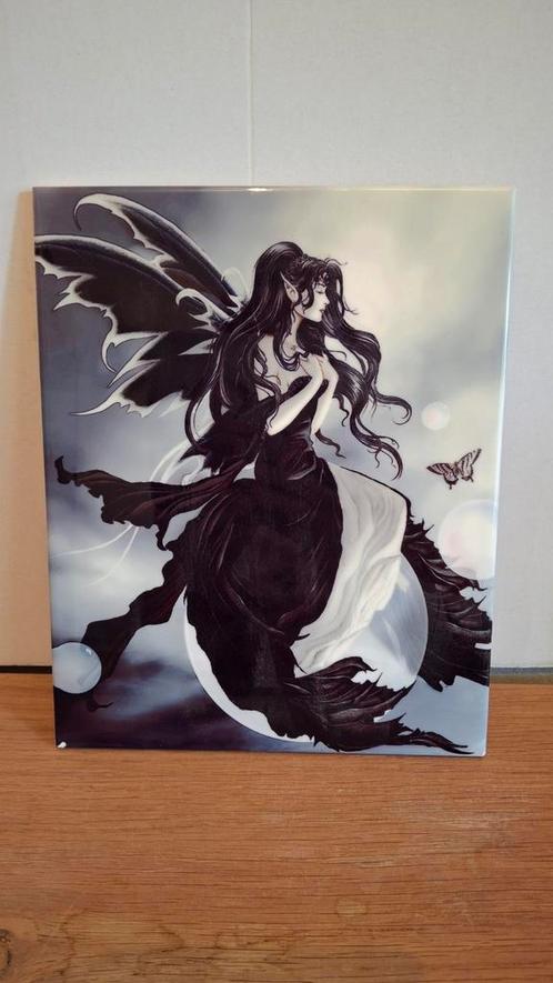 Keramische tegel schilderij 'Gathering Storm'  Nene Thomas, Huis en Inrichting, Woonaccessoires | Schilderijen, Tekeningen en Foto's
