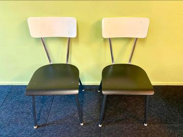 Vintage Auping Rietveld chairs jaren 50/60 retro stoelen beschikbaar voor biedingen
