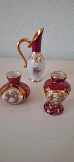 Limoges Porselein Miniatuur Kannetjes, Ophalen of Verzenden