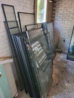 Restpartij Dubbelglas Ramen, Doe-het-zelf en Verbouw, Glas en Ramen, Ophalen of Verzenden, Nieuw, Gevelraam of Ruit, Dubbelglas