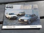 Instructieboek Volvo 240, 240 Turbo, 240 Stationcar 1983-84, Ophalen of Verzenden