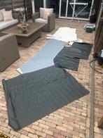 Restant sky leder/ kunstleer, Hobby en Vrije tijd, Stoffen en Lappen, Ophalen, Nieuw, Leer of Kunstleer, 120 cm of meer
