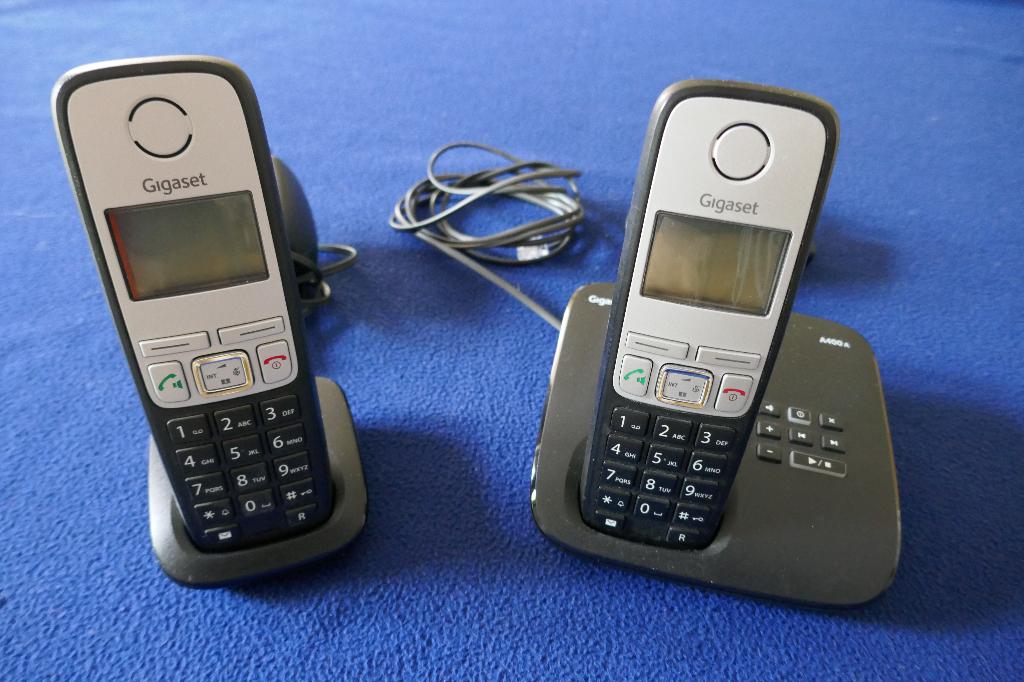 Gigaset A400 A Duo telefoonset met antwoordapparaat, Telecommunicatie, Verzenden, Gebruikt, 2 handsets