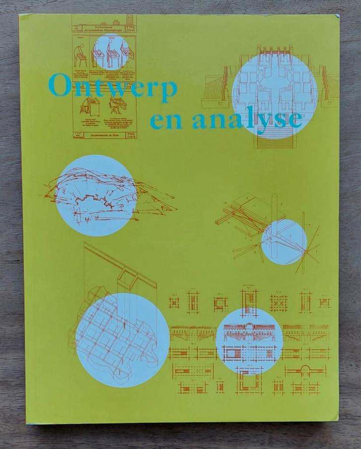 Ontwerp en Analyse - Architectuur Boek, Boeken, Kunst en Cultuur | Architectuur, Zo goed als nieuw, Architectuur algemeen, Ophalen of Verzenden
