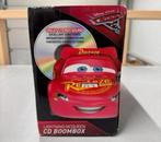 Disney Pixar CARS Lightning McQueen Cd-speler Boombox NIEUW, Disney, Nieuw, Ophalen of Verzenden, A
