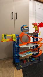 Hot Wheels ultimate garage, Ophalen, Zo goed als nieuw, Handmatig, Hot Wheels