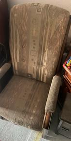 Stoelen, Ophalen, Blauw, Zo goed als nieuw, Stof