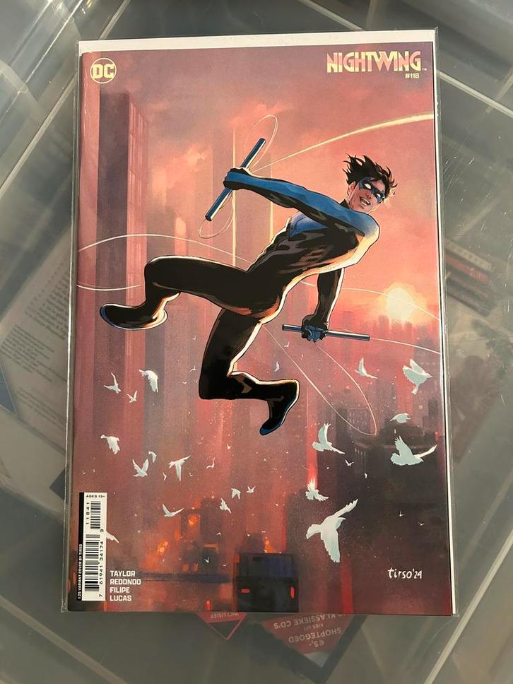 Nightwing vol. 4 #118 Tirso Cons 1:25 variant (DC Comics), Boeken, Strips | Comics, Zo goed als nieuw, Eén comic, Amerika, Ophalen of Verzenden