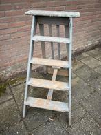 Oude schilderstrap - 86 cm, Ophalen, Gebruikt, Trap, Minder dan 2 meter