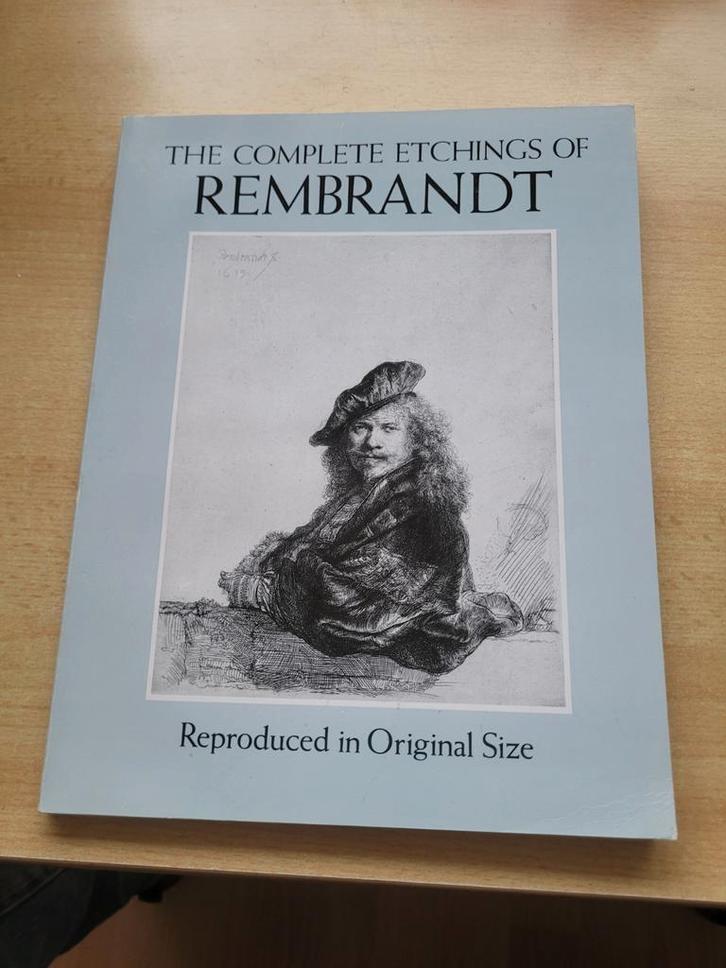 The Complete Etchings of Rembrandt, Boeken, Kunst en Cultuur | Beeldend, Zo goed als nieuw, Ophalen of Verzenden