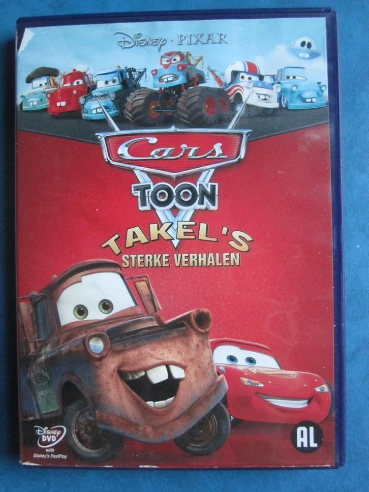 Cars Toon: Takel's sterke verhalen (2010) DISNEY, Cd's en Dvd's, Dvd's | Tekenfilms en Animatie, Zo goed als nieuw, Amerikaans
