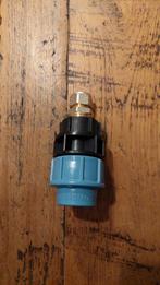 Unidelta Overgangskoppeling 25mm x 16mm Alu-knel - 2 stuks, Ophalen of Verzenden, Nieuw