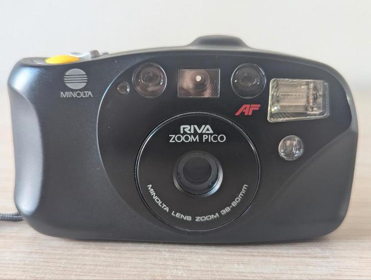 Minolta Riva Zoom Pico, Audio, Tv en Foto, Fotocamera's Analoog, Compact, Minolta, Ophalen of Verzenden