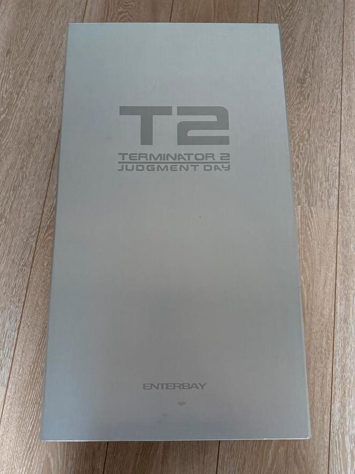 Terminator 2 Judgement day enterbay 1:4figure Schwarzenegger, Verzamelen, Film en Tv, Zo goed als nieuw, Film, Beeldje, Replica of Model