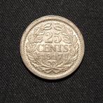 25 cent 1917, Verzenden, Zilver, 25 cent, Koningin Wilhelmina