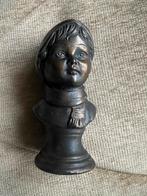 Vintage Beeldje Meisje met Sjaal., Verzamelen, Beelden en Beeldjes, Ophalen of Verzenden, Zo goed als nieuw, Mens