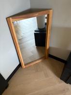 Teakhouten spiegel 60x100cm, Huis en Inrichting, Woonaccessoires | Spiegels, Ophalen, 100 tot 150 cm, Zo goed als nieuw, Rechthoekig