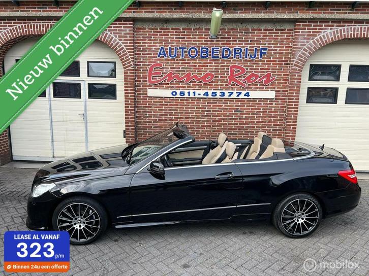 Mercedes E-klasse Cabrio 200 CGI Avantgarde, Auto's, Mercedes-Benz, Bedrijf, Te koop, E-Klasse, ABS, Airbags, Airconditioning