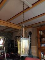 19e eeuws hanglamp, Huis en Inrichting, Ophalen, Gebruikt, Glas