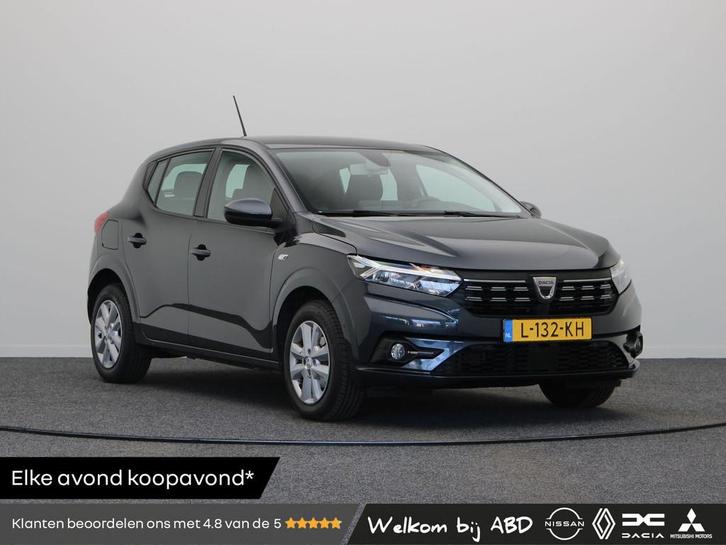 Dacia Sandero TCe 90pk Comfort | Parkeersensoren voor & acht, Auto's, Dacia, Bedrijf, Te koop, Sandero, ABS, Achteruitrijcamera